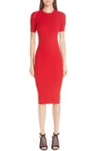 Women's Alexander Wang Snap Sleeve Body-con Midi Dress