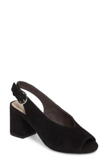 Women's Seychelles Playwright Slingback Sandal M - Black