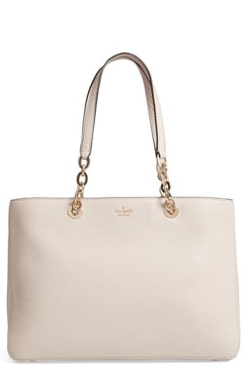 Kate Spade New York Murray Street - Dee Leather Tote - Beige