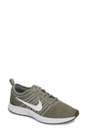 Women's Nike Dualtone Racer Running Shoe M - Green