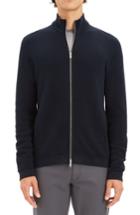 Men's Theory Udeval Breach Fit Zip Sweater, Size Small - Blue