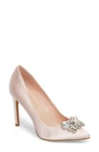 Women's Avec Les Filles Chiara Embellished Pointy Toe Pump M - Pink