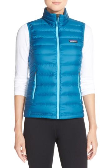 Women's Patagonia Down Vest - Grey