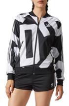 Women's Adidas Bold Ages Track Jacket - Black