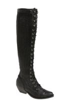 Women's Jeffrey Campbell Erlene Knee High Lace-up Boot M - Black