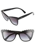 Women's Valentino Rockstud 54mm Cat Eye Sunglasses -