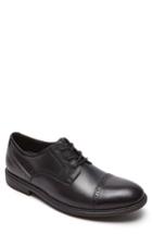 Men's Rockport Madson Cap Toe Derby W - Black