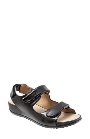 Women's Softwalk Dana Point Sandal .5 Ww - Black