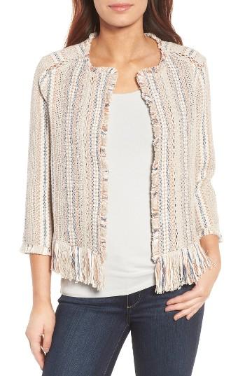 Women's Nic+zoe Orchid Fringe Jacket