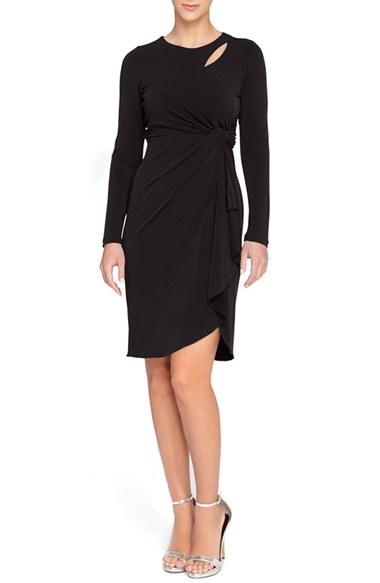 Women's Catherine Catherine Malandrino 'gordon' Faux Wrap Jersey Dress