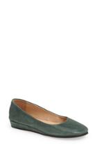 Women's French Sole 'zeppa' Wedge .5 M - Green