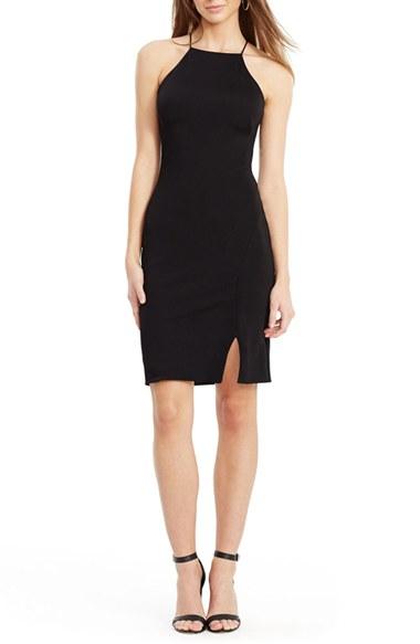 Women's Lauren Ralph Lauren Jersey Sheath Dress - Black