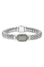 Women's Lagos Diamonds & Caviar Large Diamond Bracelet