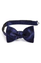Men's Eton Woven Silk Bow Tie, Size - Blue