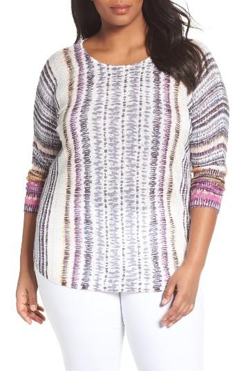 Women's Nic+zoe Bright Beat Sweater