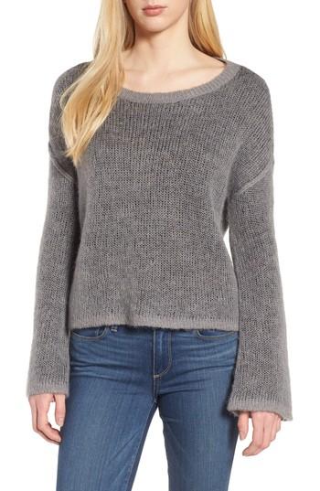 Women's Splendid Bell Sleeve Sweater - Pink