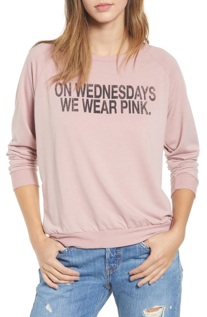 Women's Prince Peter On Wednesdays We Wear Pink Sweatshirt - Pink