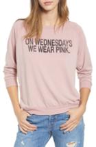 Women's Prince Peter On Wednesdays We Wear Pink Sweatshirt - Pink