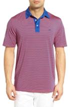 Men's Southern Tide Game Set Match Performance Golf Polo - Red
