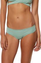 Women's O'neill Salt Water Solids Hipster Bikini Bottoms - Blue/green