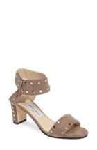 Women's Jimmy Choo 'veto' Studded Sandal Us / 34eu - Brown