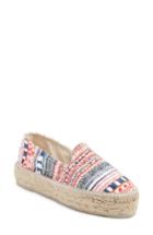 Women's Manebi Yucatan Platform Espadrille Slip-on Eu - Blue