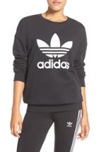 Women's Adidas Originals Trefoil Crewneck Sweatshirt