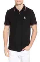 Men's Psycho Bunny New Neon Polo (m) - Black