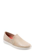 Women's Trotters 'americana' Slip-on Sneaker M - Beige