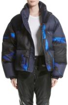 Women's Hyein Seo Printed Down Bomber Jacket - Blue