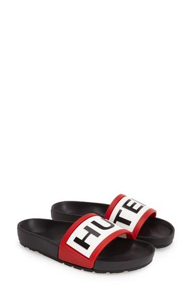 Women's Hunter Logo Slide Sandal