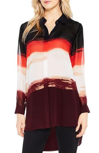 Women's Vince Camuto Brushstroke Horizons Tunic Shirt