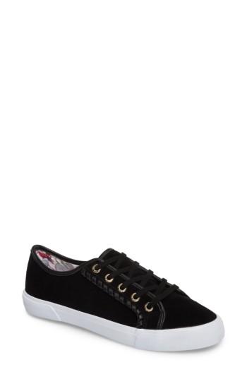 Women's Jack Rogers Carter Sneaker .5 M - Black