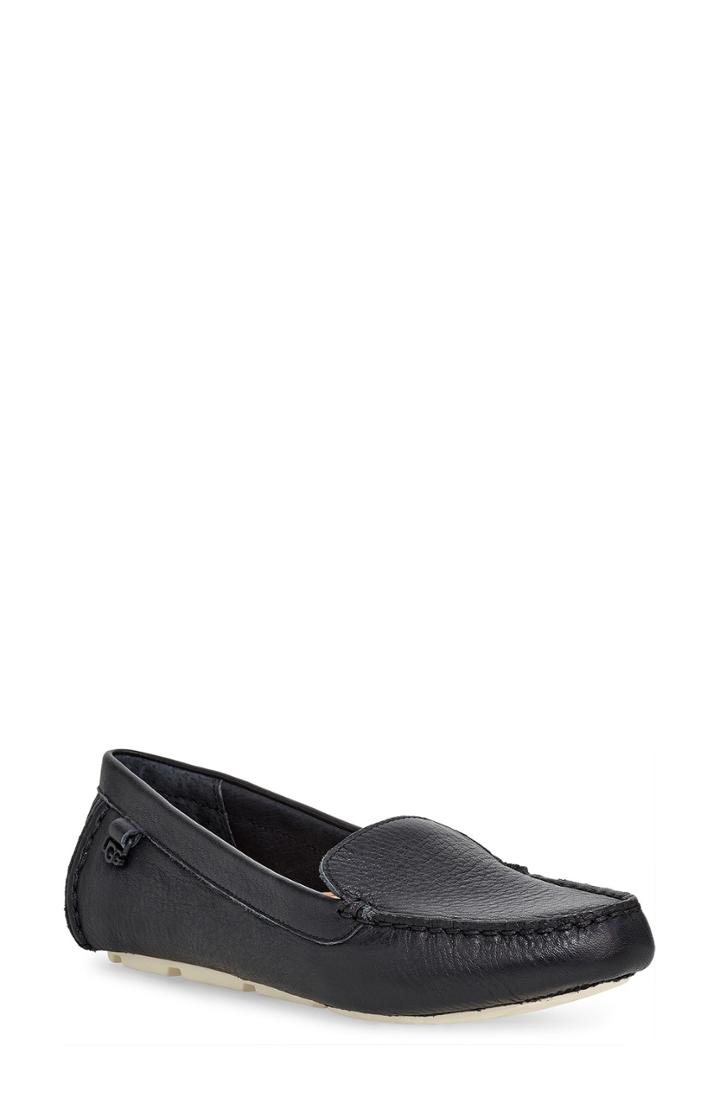 Women's Ugg Flores Driving Loafer - Black