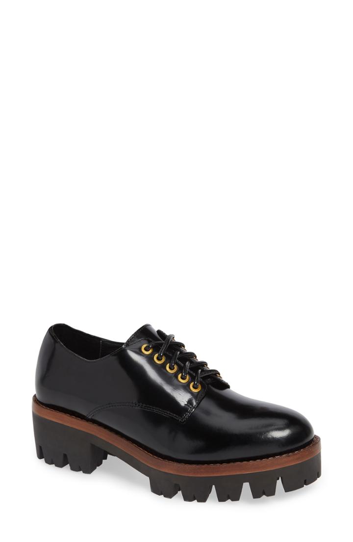 Women's Jeffrey Campbell Trevor Loafer .5 M - Black