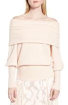 Women's Lewit Convertible Neck Cashmere Sweater - Pink