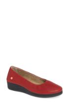 Women's Softinos By Fly London Soft Flat Us / 35eu - Red