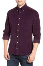 Men's Gitman Corduroy Shirt, Size - Purple