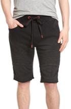 Men's True Religion Brand Jeans Moto Sweat Shorts - Black