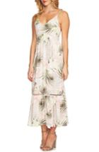 Women's Cece Soft Palms Midi Dress - Ivory