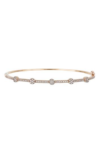 Women's Bony Levy Diamond Station Bangle (nordstrom Exclusive)