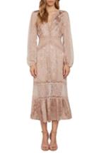 Women's Willow & Clay Lace Midi Dress - Pink