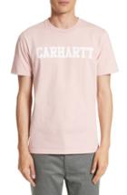 Men's Carhartt Work In Progress Logo Graphic T-shirt, Size - Pink