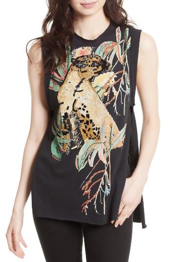 Women's Free People Jungle Bay Embroidered Tunic