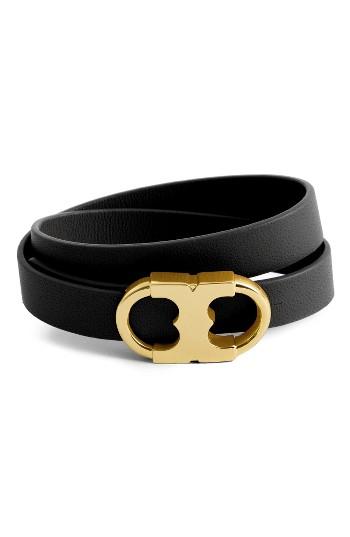 Women's Tory Burch Gemini Link Double Wrap Bracelet