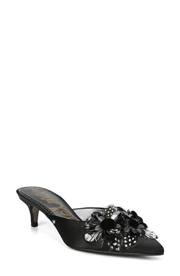 Women's Sam Edelman Dorcy Embellished Mule M - Black