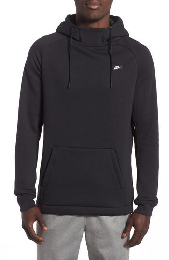 Men's Nike Modern Dry Pullover Hoodie - Black