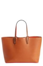 Christian Louboutin Cabata Calfskin Leather Tote - Brown