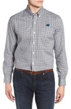 Men's Cutter & Buck League Carolina Panthers Fit Shirt, Size Small - Black