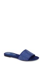 Women's Jeffrey Campbell Sparque Embellished Slide Sandal M - Blue